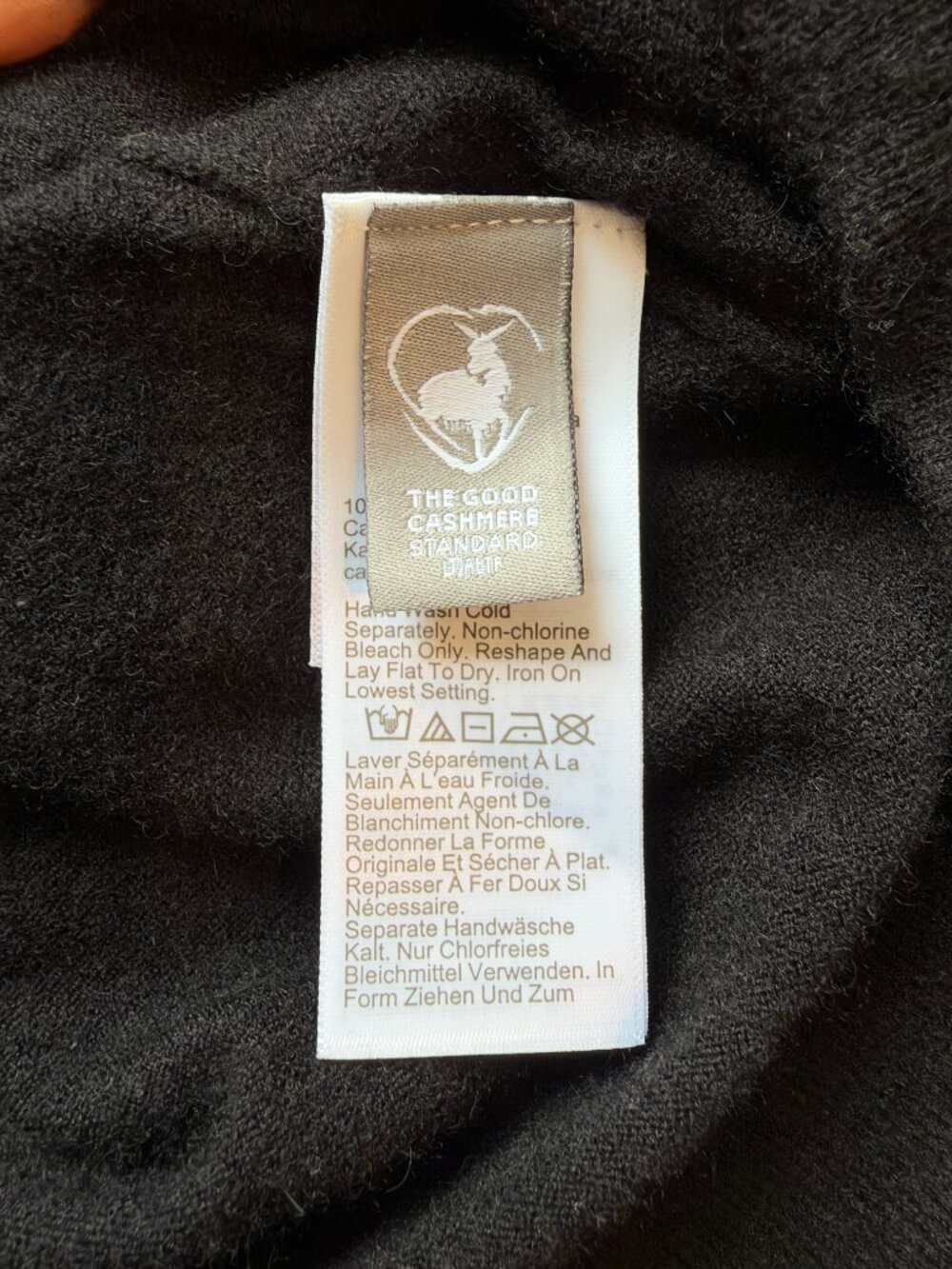 J Crew Featherweight 100% Cashmere Cardigan Black S - Picture 11 of 12